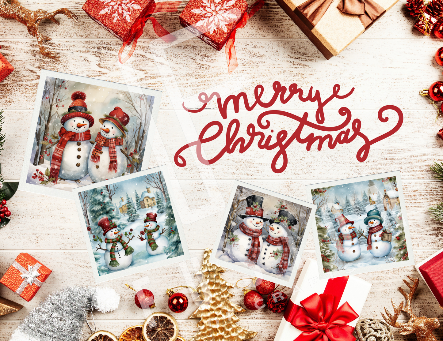 12"x15" Christmas Theme Cutting Boards