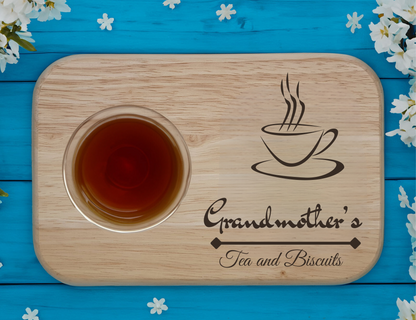 Personalised Tea & Biscuits Board