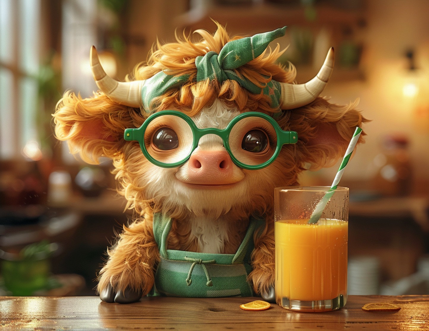 12"x15" Highlighted Cow Glass Cutting Boards