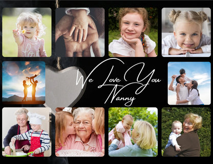 12"x15" Custom Glass Cutting Boards – Personalise with Your Own Photos!