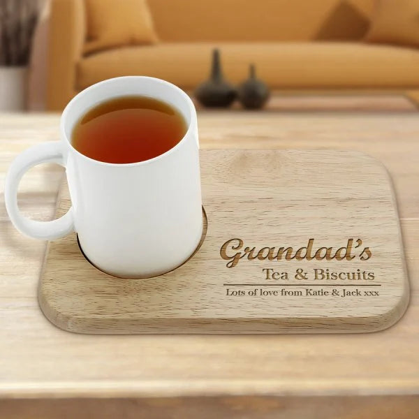 Personalised Tea & Biscuits Board